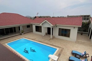 Pool - Afrikan Spirit – Mango Room: A Tranquil Tropical Escape by the Sea (Prampram)