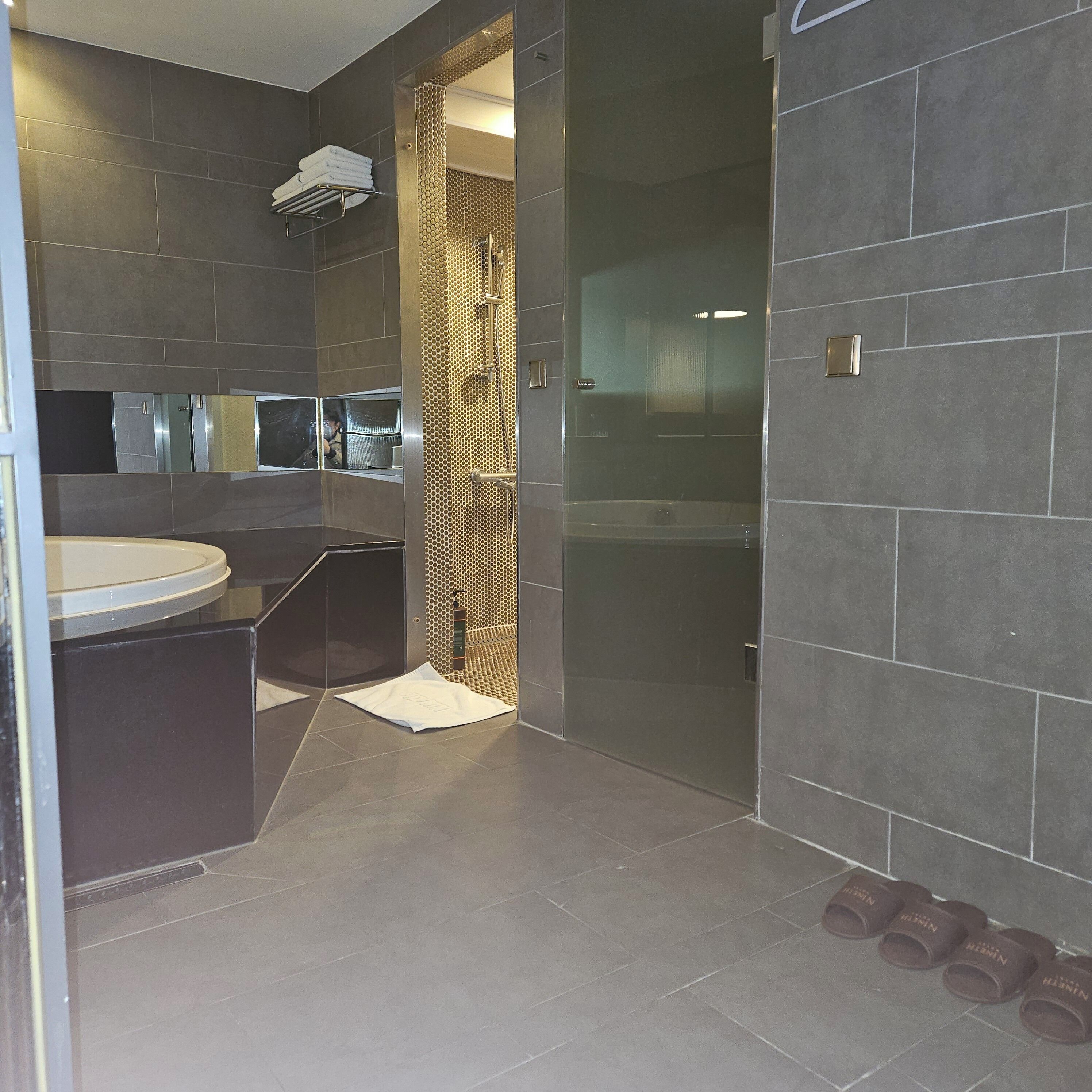 ห้องดีลักซ์ดับเบิล | ห้องน้ำ | ไดร์เป่าผม, ผ้าเช็ดตัว, ยาสระผม, กระดาษชำระ