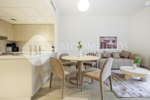 公寓, 阳台, 公园景观 | 用餐