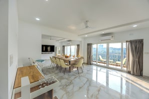 Dining - Alaya Stays Midpoint UMA 7 BHK Villa (Chicalim)