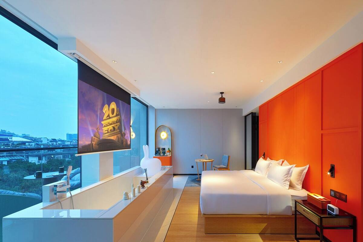 Doppia Luxury, vista fiume | Tende oscuranti, ferro/asse da stiro, Wi-Fi gratuito