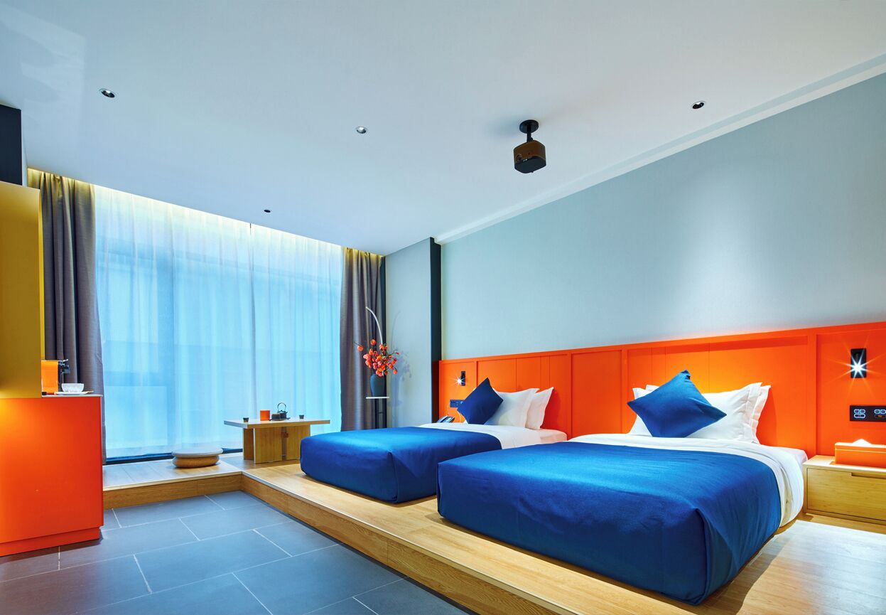 高級雙床房, 城市景 | 遮光窗簾/窗簾、熨斗/熨衫板、免費 Wi-Fi