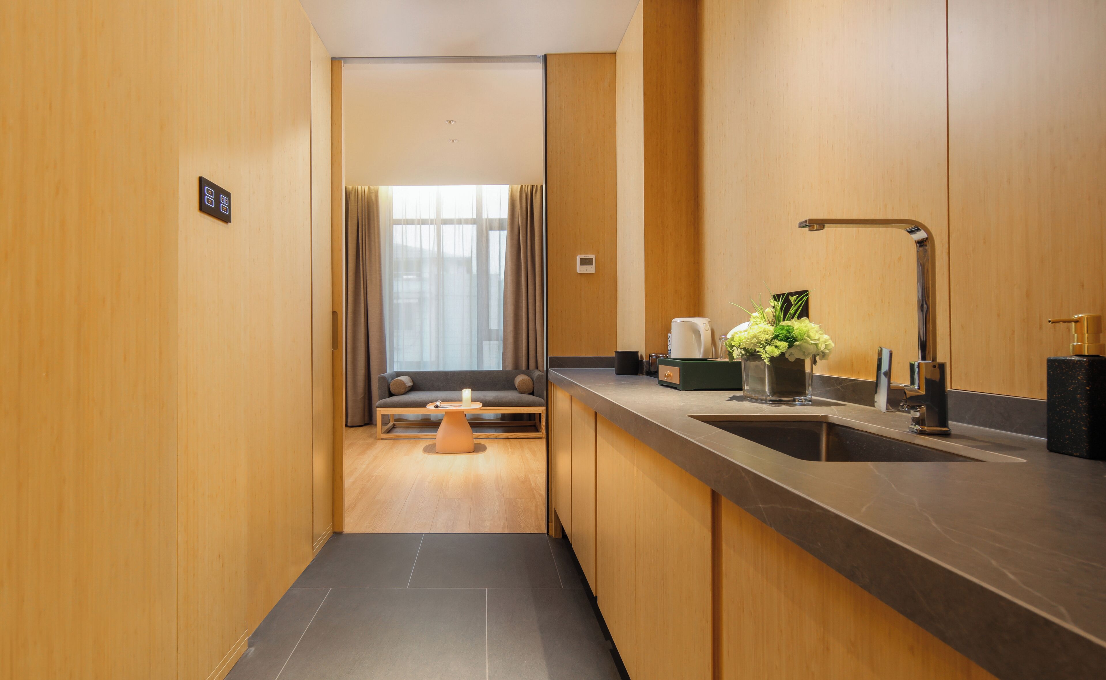 典雅開放式套房 | 遮光窗簾/窗簾、熨斗/熨衫板、免費 Wi-Fi