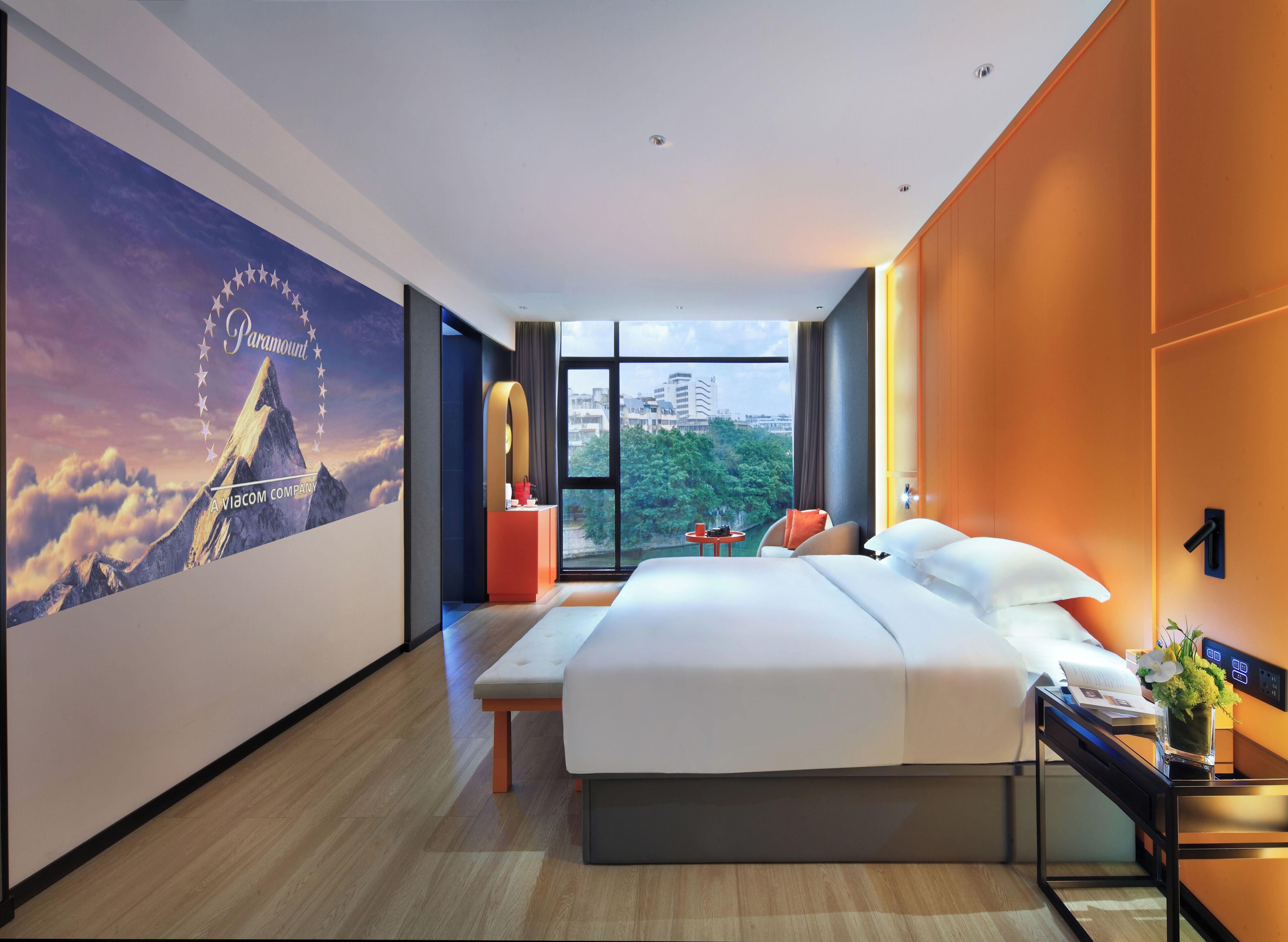 經典雙人房, 河景 | 遮光窗簾/窗簾、熨斗/熨衫板、免費 Wi-Fi