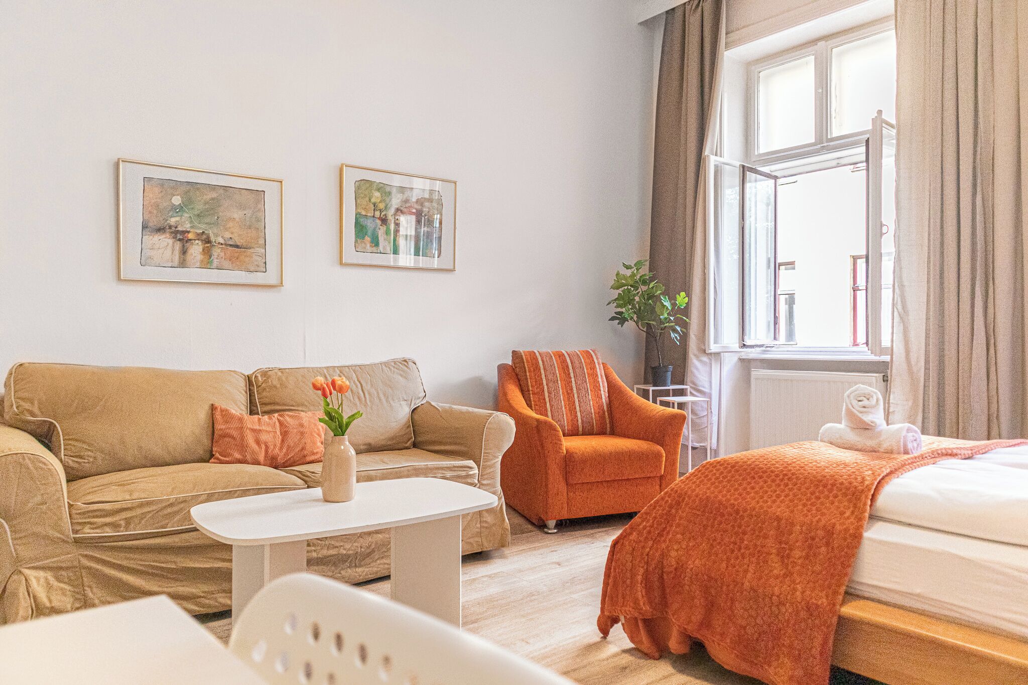 เบสิกอพาร์ทเมนท์ | เตารีด/โต๊ะรีดผ้า, Wi-Fi ฟรี