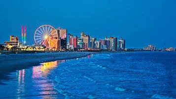 Accommodatie ligt op het strand