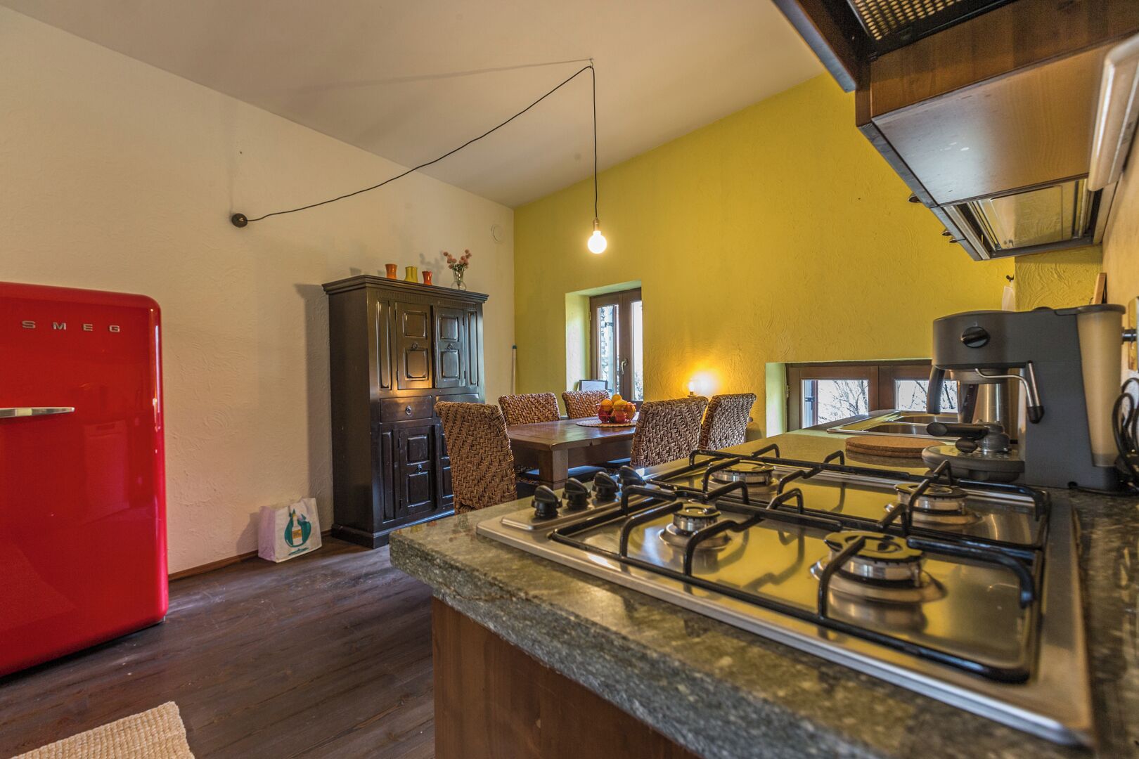 Appartement Classique, patio, vue montagne | Cuisine privée | Réfrigérateur, four, plaque de cuisson, lave-vaisselle