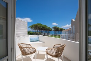 Deluxe Double or Twin Room | Terrace/patio - Hotel with swimming pool in Conca Verde just 100 mt from the sea (Conca Verde)