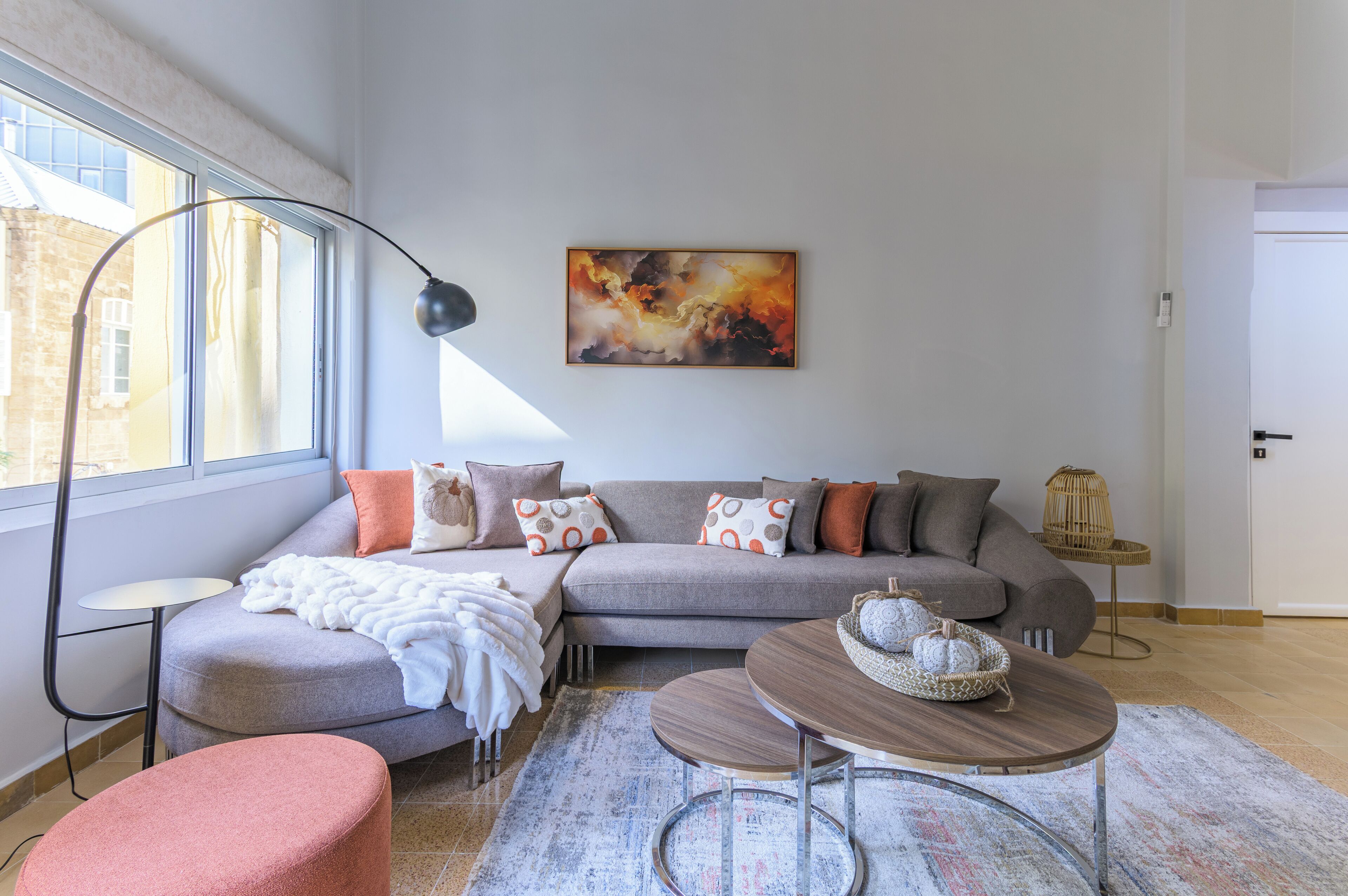 House, 4 Bedrooms, Balcony, City View | Living area | 43-inch Smart TV with cable channels, Netflix, streaming services