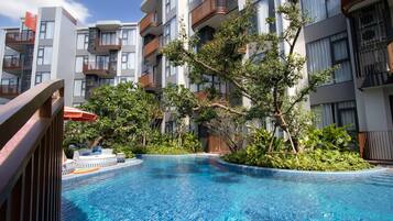 Voorkant van accommodatie