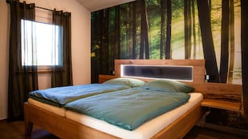 1 bedroom, WiFi, bed sheets, wheelchair access