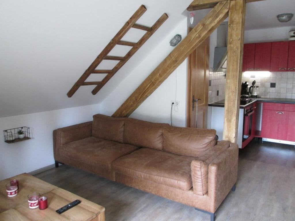 Comfort Apartment, Balcony, Garden View | Living area