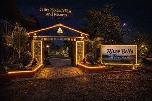 Overnattingsstedets uteområder