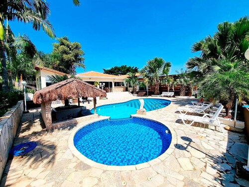 Casa de campo com Wi-Fi e lazer em Mairinque/SP