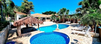 Casa de campo com Wi-Fi e lazer em Mairinque/SP