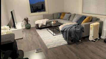 Apartment, 2 Bedrooms, Balcony | Living area