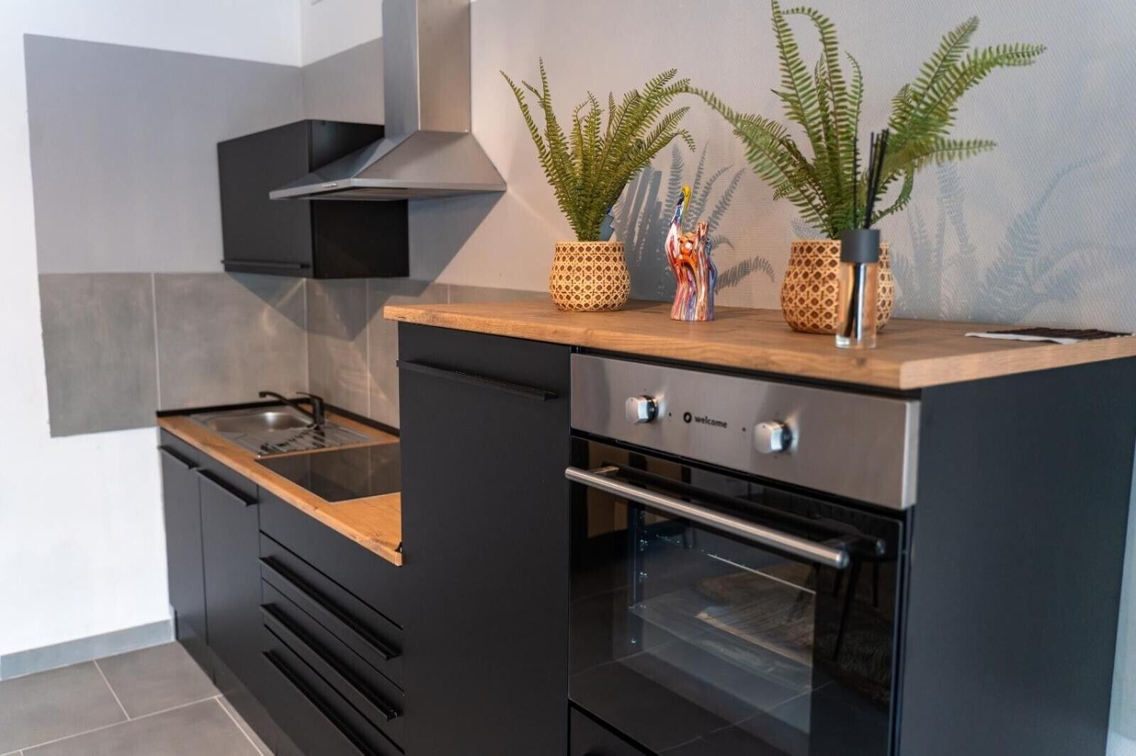 Réfrigérateur, four, plaque de cuisson, lave-vaisselle