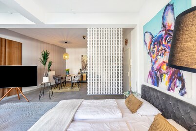Apartment 'Ein Zi Zentrum Wlan' with Wi-Fi
