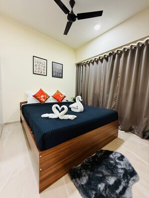 1 bedroom, free WiFi, bed sheets - 1BR Service Apart Parel 3405 Near TMH By Florastays (Mumbai)