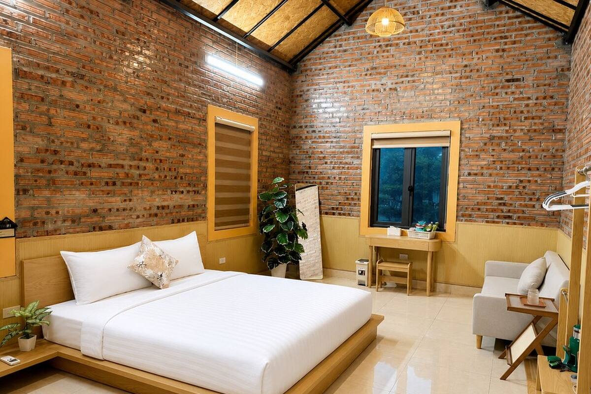 Phòng đôi, quang cảnh vườn (Family 8 Pax) | Minibar, truy cập Internet không dây miễn phí, bộ trải giường 