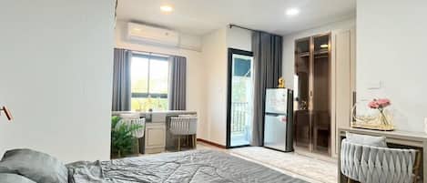 1 室のベッドルーム、WiFi