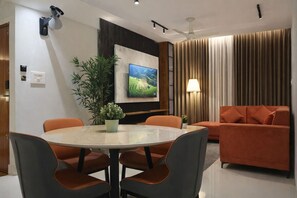 Apartment, 2 Bedrooms | Dining - Dlite Rivera Hotel Apartments (Bengaluru)