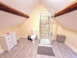 Shower, hair dryer, towels, soap - Manor cottage annexe  (Kempsey)