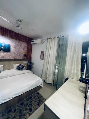 Apartemen | Tempat tidur lipat/tambahan, Wi-Fi gratis, dan seprai linen