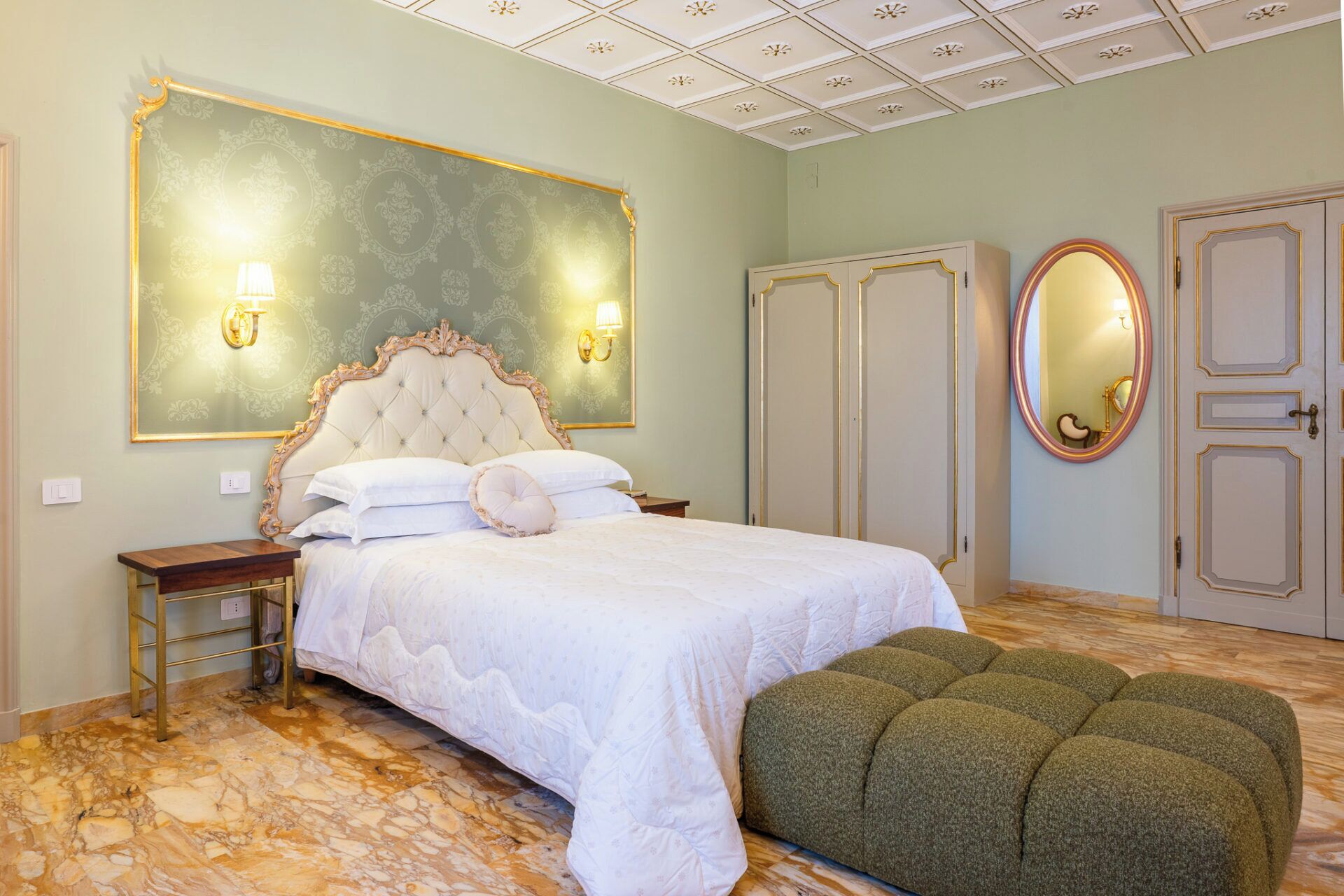 华丽双人房, 庭院景观 | 办公桌、笔记本电脑工作区、免费 WiFi