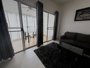 Apartment, 1 Bedroom, Smoking, Balcony | Living room - Peaceful Pool-view Studio Near Jomtien Beach - Baan Suan Lalana (Pattaya)