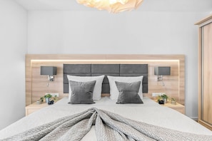 1 bedroom, WiFi (free), bed sheets - The View B09 Austernfischer - Sea view, balcony, shared. Sauna, parking space (Dagebüll)