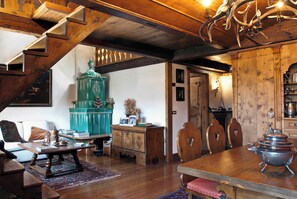 Dining - Classy typical apartment in Alvera' (Cortina d'Ampezzo)