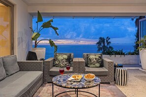 Luksus-villa - privat pool - havudsigt | Terrasse/gårdhave