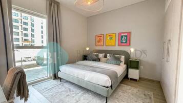 Leilighet, balkong | Strykejern/-brett og wi-fi (inkludert)