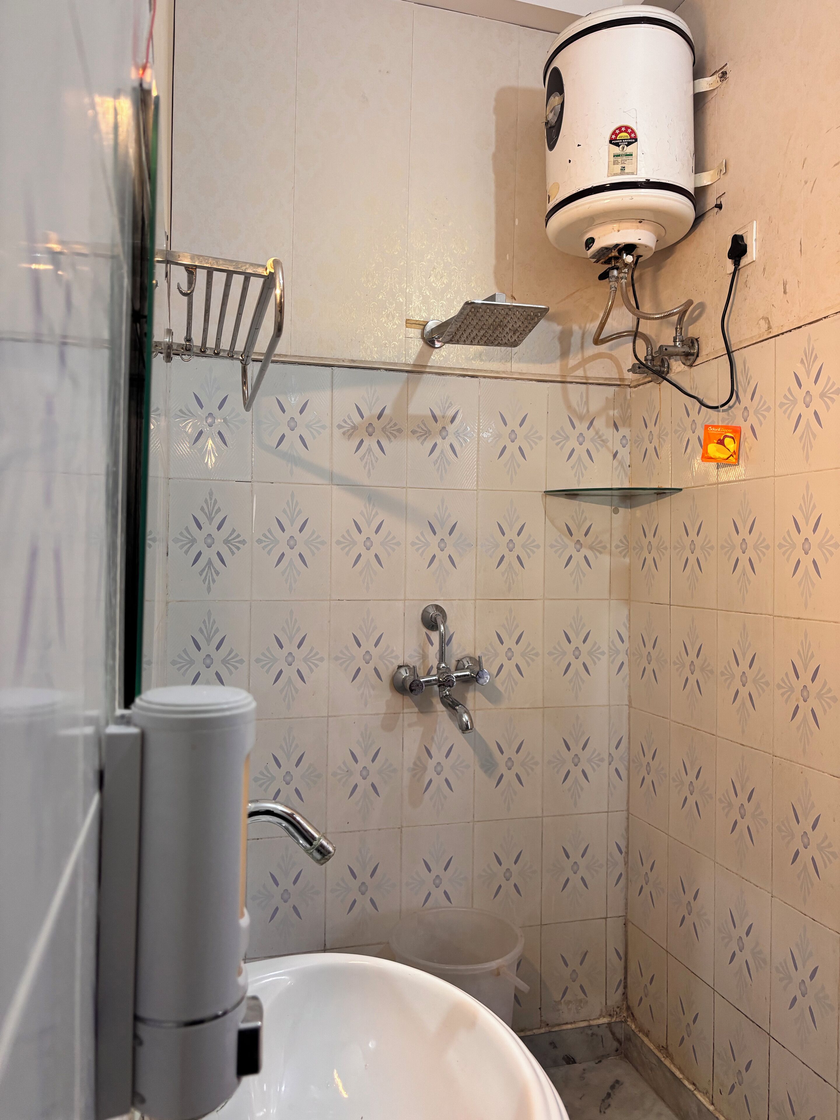 Deluxe Double Room, Balcony, Mountain View | Bathroom | Shower, slippers, towels, soap