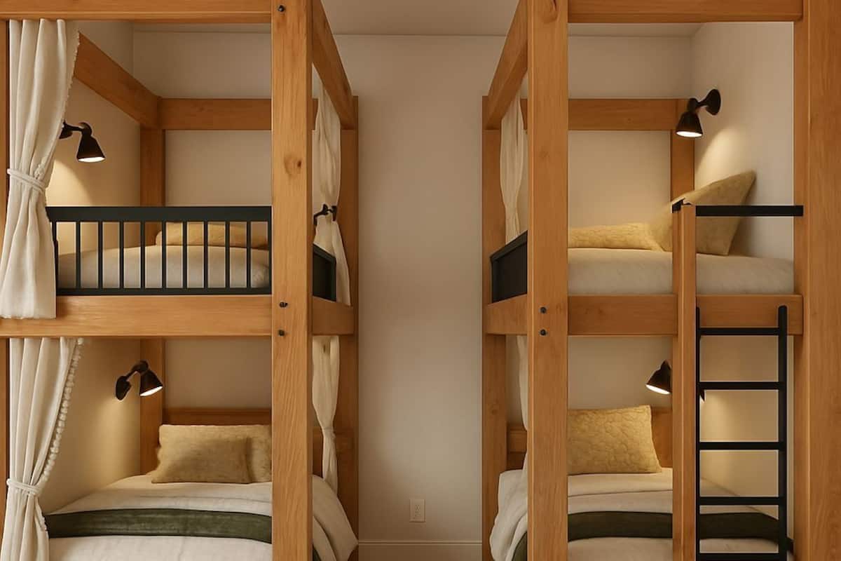 Basic Shared Dormitory | Desk, laptop workspace, WiFi (free)