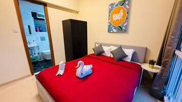 1 bedroom, WiFi, bed sheets