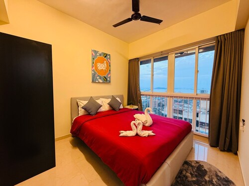 1BR Service Apart Parel 3504 Near TMH By Florastays