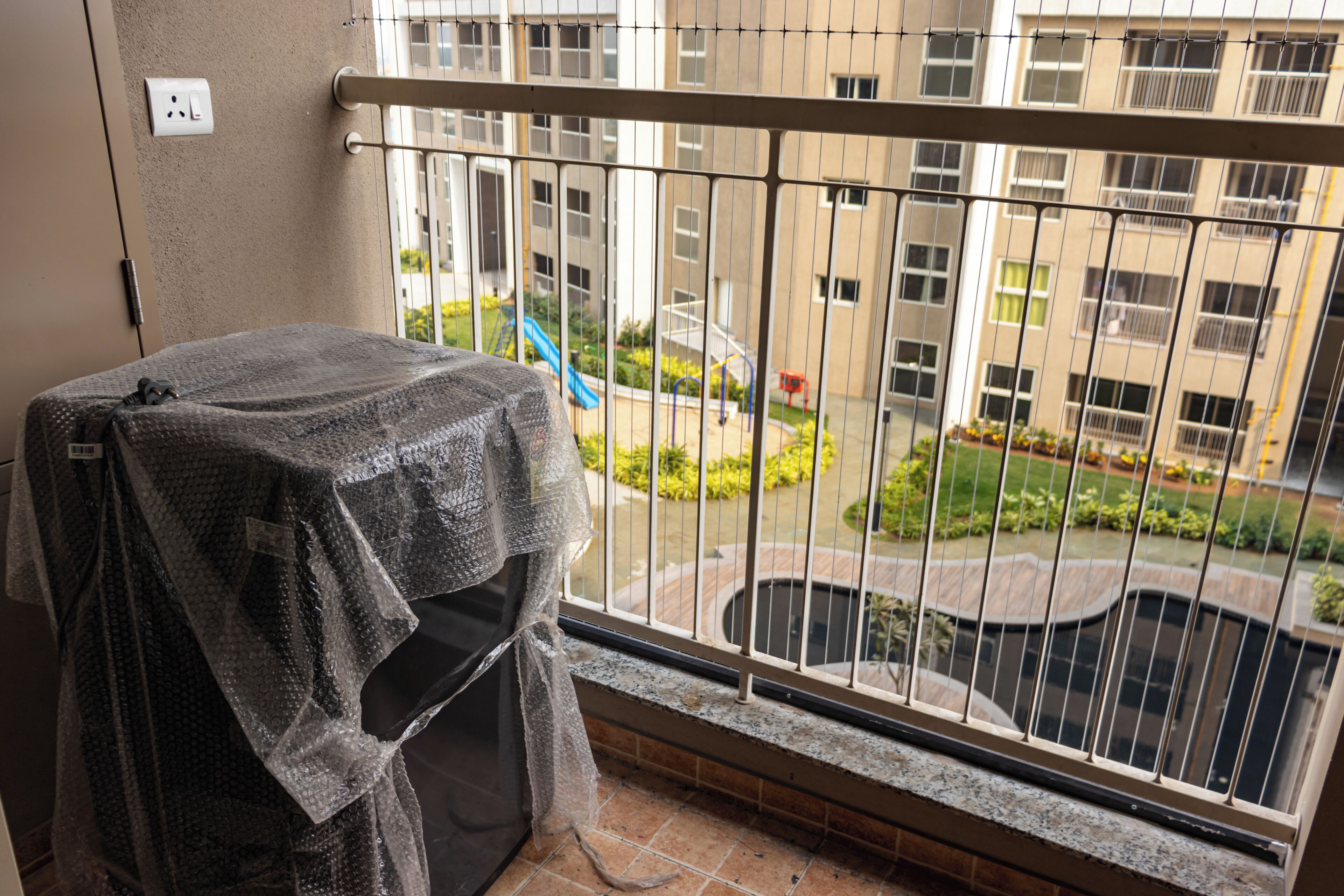 Enceinte de l’hébergement