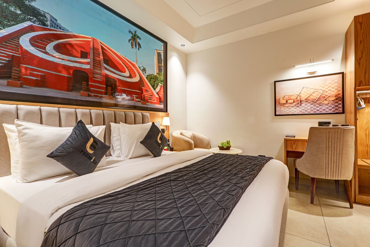 Habitación doble Deluxe | Escritorio, insonorización y wifi gratis 