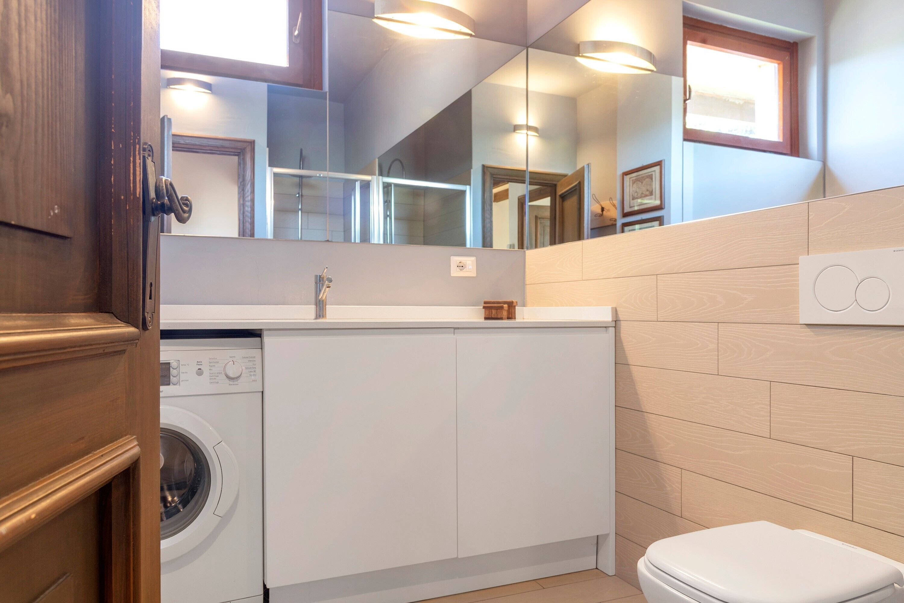 Dusche, Handtücher