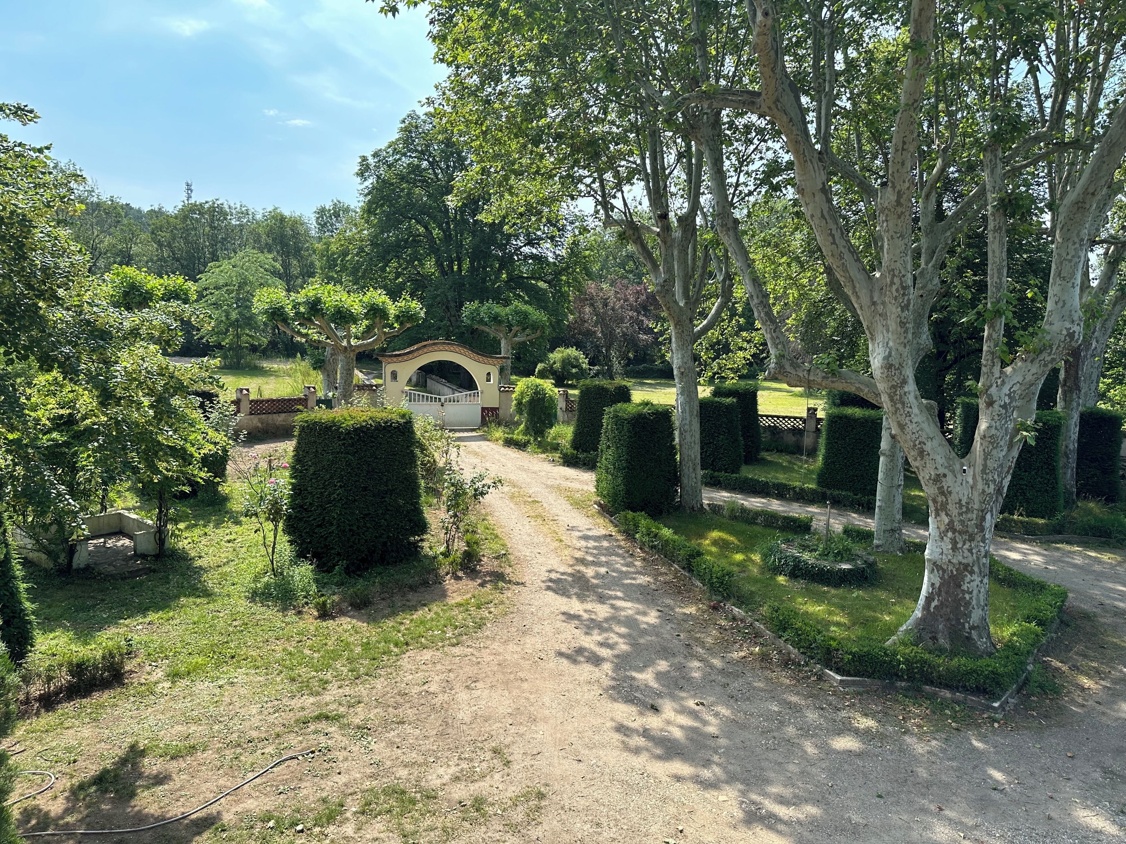 Enceinte de l’hébergement