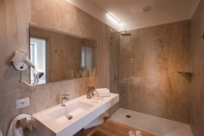 Shower, hair dryer - Borgo di Drugolo Apartment n.4 (Drugolo)