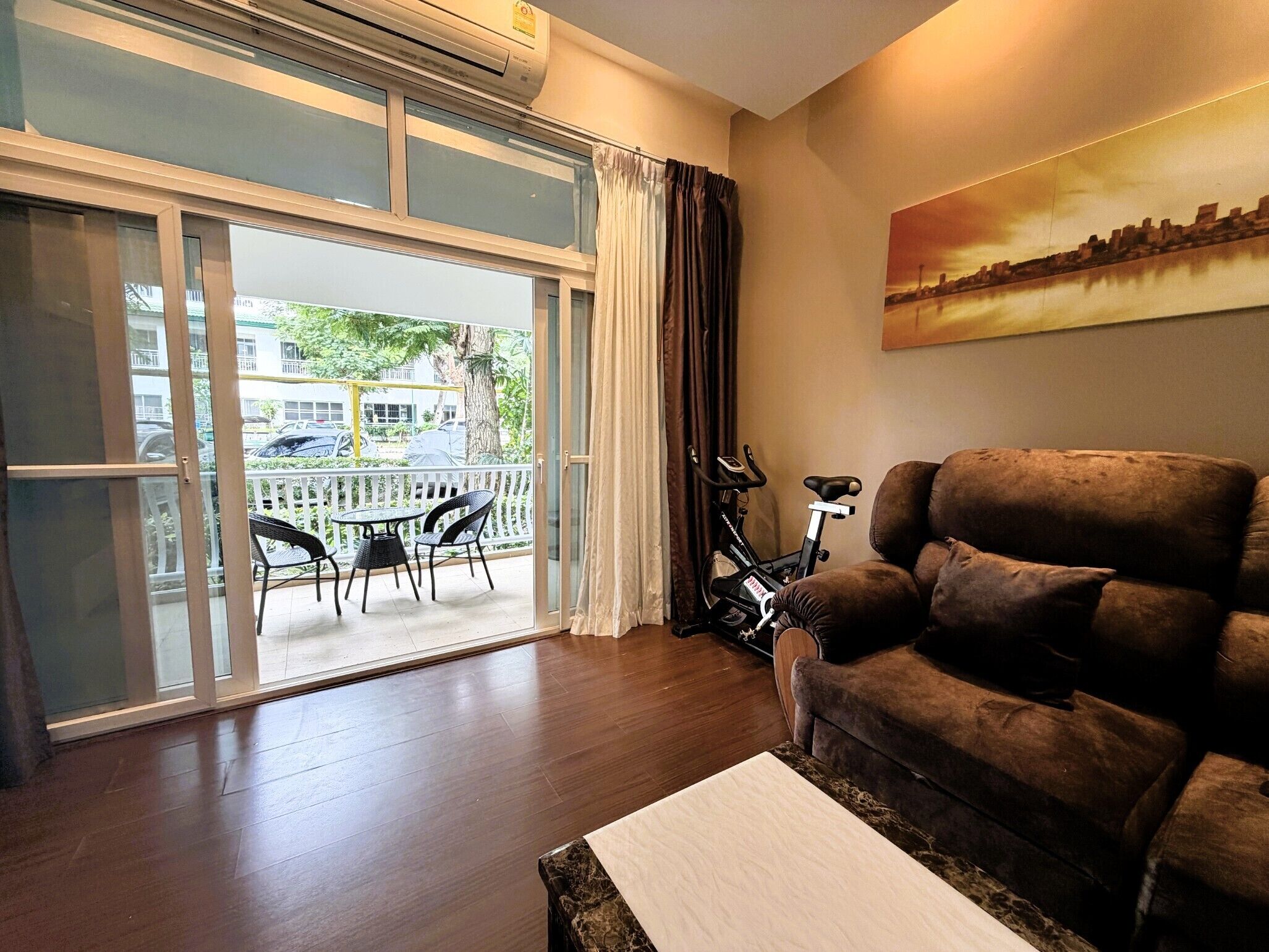 Lägenhet - 1 sovrum - rökare - balkong | Vardagsrum