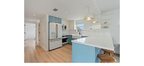Private kitchen - Beautiful waterfront home in Islamorada, Fl Keys! Ready for only your clothes!! (Tavernier)
