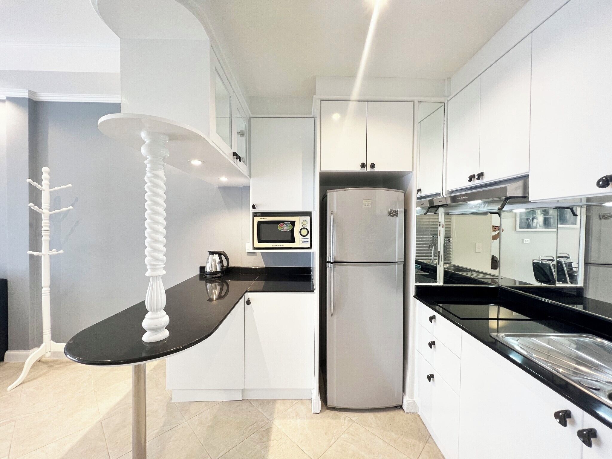 Apartment, 1 Bedroom, Smoking, Balcony | Bahagian dalam