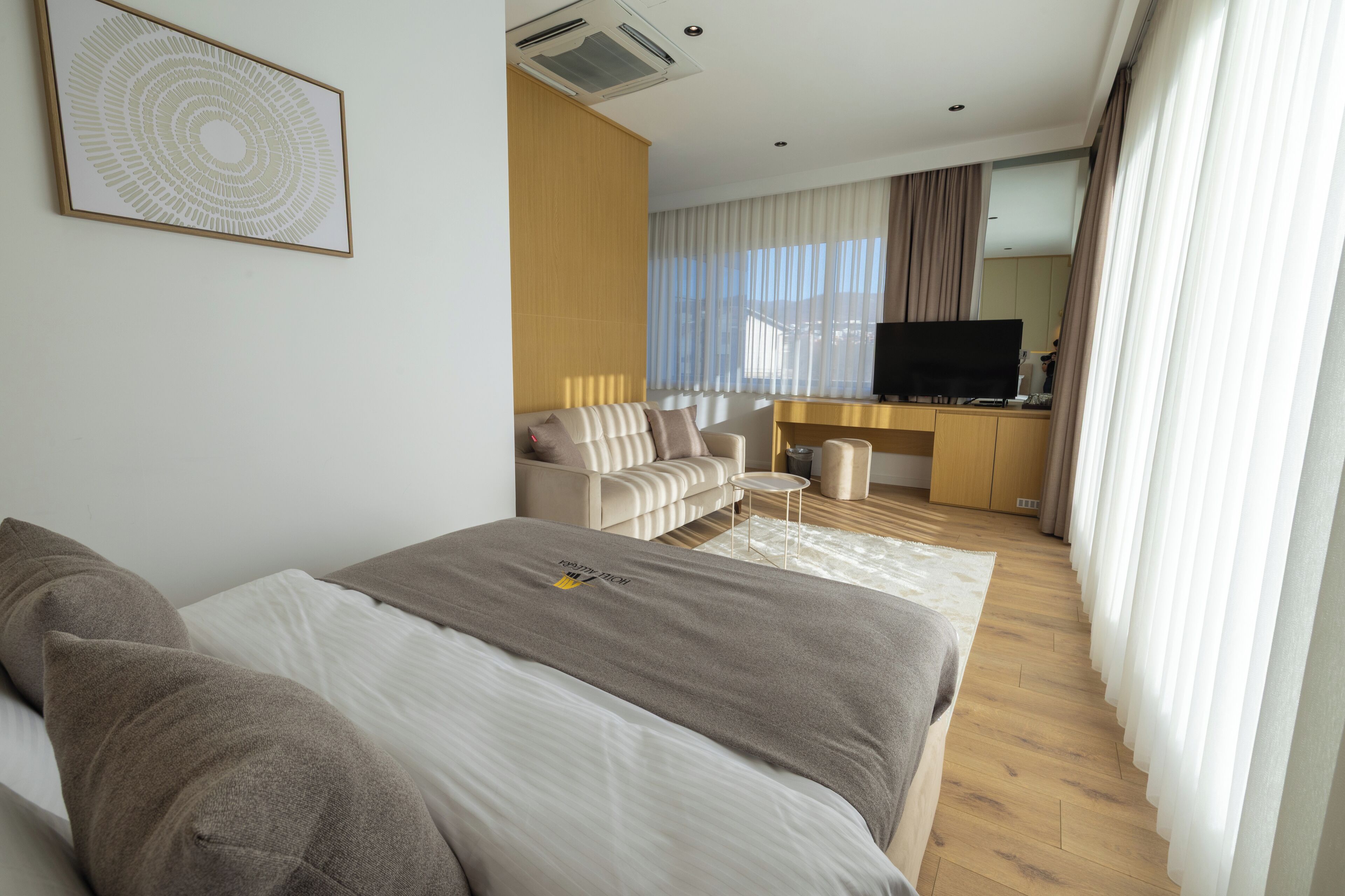 Suite Junior, balcon, vue jardin