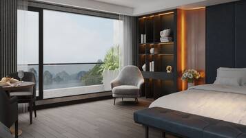 Honeymoon VIP Suite with Private Terrace (1 Extra-large Double Bed) | Balcony view