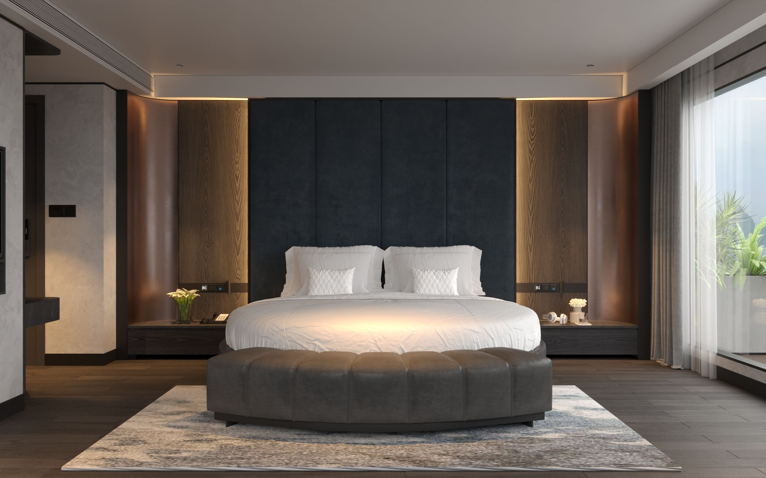 Habitación doble ejecutiva, Terraza (Suite, Extra-Large Double Bed) | Caja de seguridad en la habitación y espacio para trabajar con laptop 