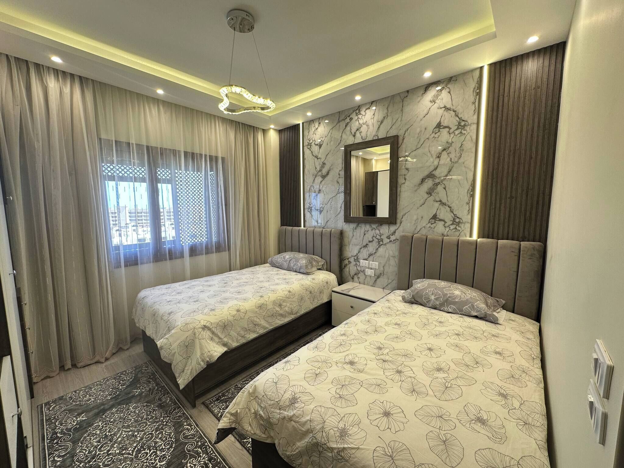 Apartemen, 2 kamar tidur, akses difabel, kolam renang pribadi | 2 kamar tidur